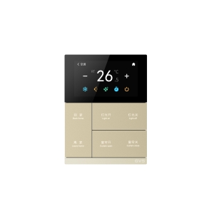 PANEL KNX WALTZ złoty